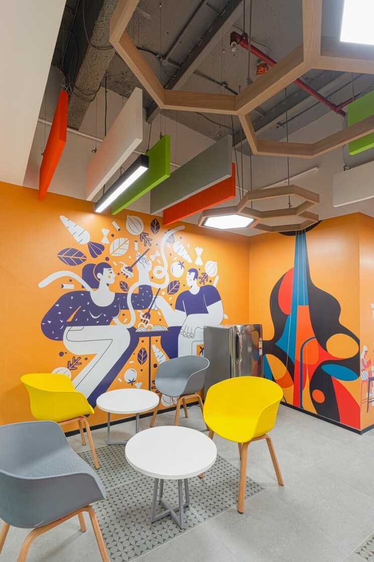 Team Area, bhutani-etherea Commercial Co Working Space 1500 Sq.Ft. In Sector 90 Noida 8368028