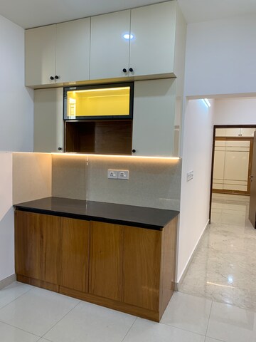 Kitchen in 3 BHK Apartment at Aurobindo Kohinoor, Serilingampally – for Rent