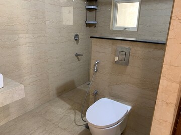 Bathroom in 3 BHK Apartment at Aurobindo Kohinoor, Serilingampally – for Rent