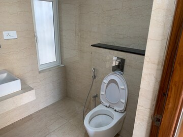 Bathroom in 3 BHK Apartment at Aurobindo Kohinoor, Serilingampally – for Rent