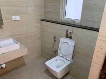 Bathroom in 3 BHK Apartment at Aurobindo Kohinoor, Serilingampally – for Rent