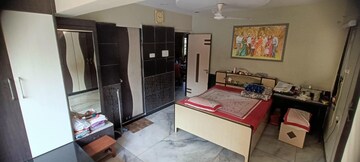 Bedroom in 3 BHK Apartment at Vidarbha Mahesh CHS, Kavesar – for Rent