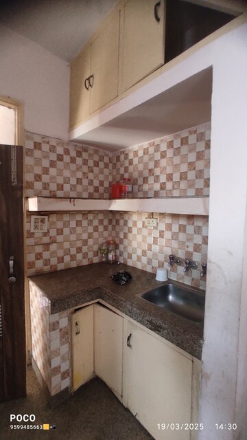 Kitchen in 1 RK Builder Floor at Mehrauli – for Rent
