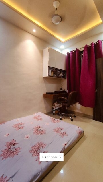 Bedroom in 3 BHK Apartment at New Patel CHS, Nalasopara East – for Rent