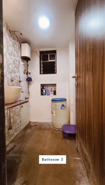 Bathroom in 3 BHK Apartment at New Patel CHS, Nalasopara East – for Rent