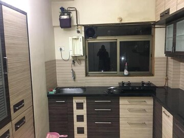 Kitchen in 3 BHK Apartment at Runwal Garden City, Balkum Pada – for Sale