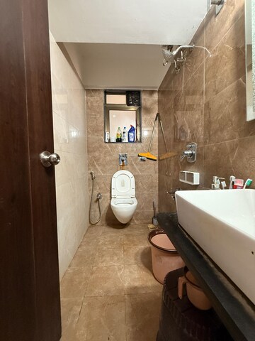 Bathroom in 2 BHK Apartment at Umiya Oasis, Mira Road – for Sale
