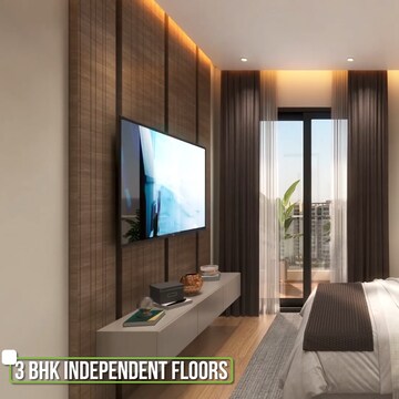 Bedroom in 3 BHK Apartment at Nimbus The Palm Village, Sector 22a Yamuna Expressway – for Sale