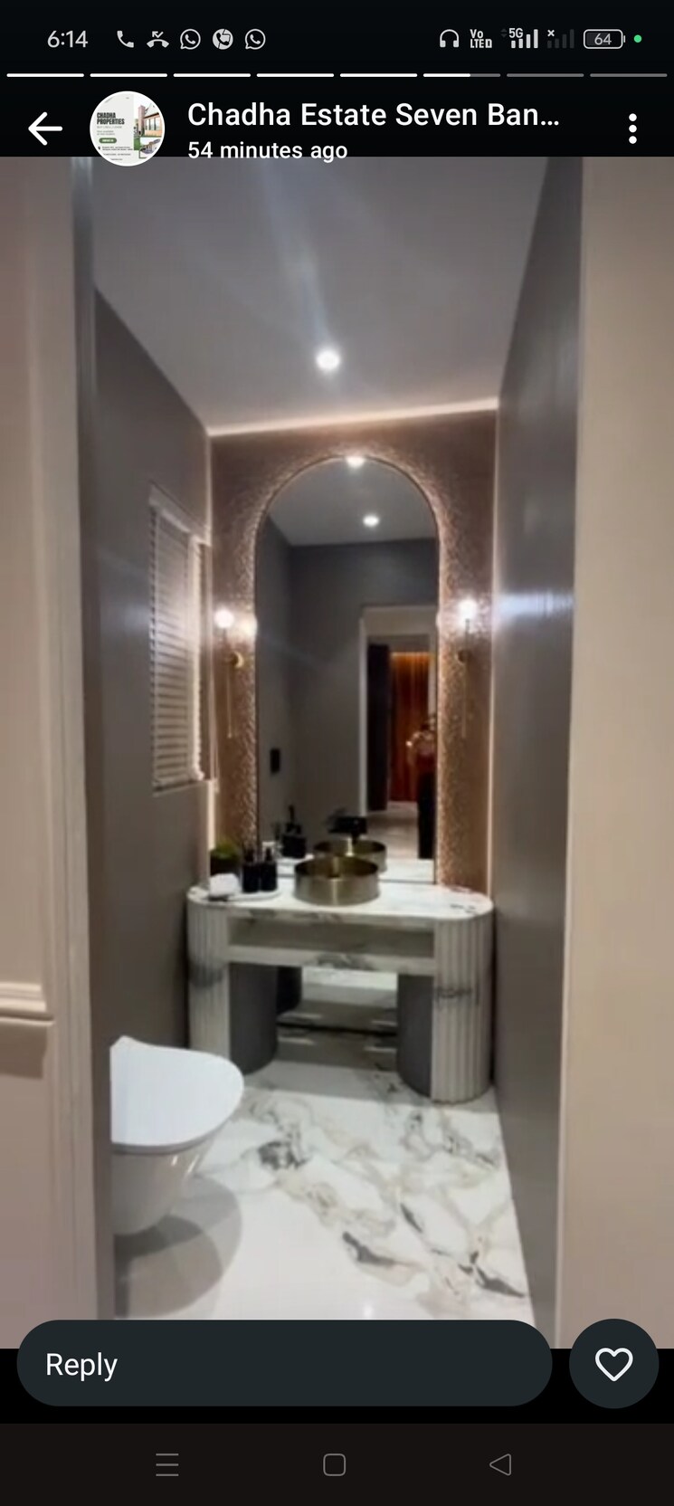 Bathroom, bharat-alta-vistas 3 Bedroom 1282 Sq.Ft. Apartment In Andheri West Mumbai 8368573