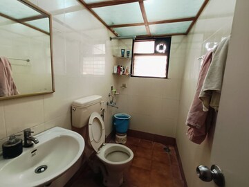 Bathroom in 2 BHK Apartment at Nyati Meadows, Wadgaon Sheri – for Rent
