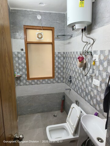 Bathroom in 2 BHK Builder Floor at Sector 9 – for Rent