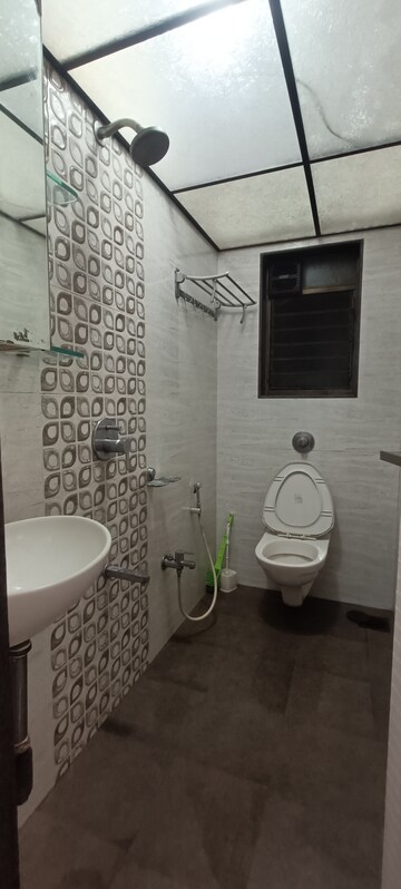 Bathroom in 3 BHK Apartment at Sarla Garden, Vakola – for Rent