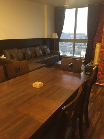 Living Room in 2 BHK Apartment at Hiranandani Atlantis, Powai – for Rent