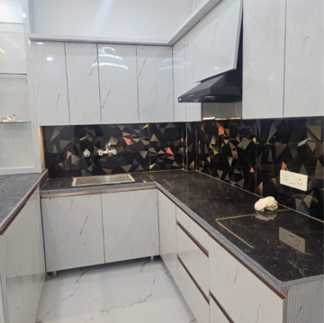 Kitchen in 2 BHK Builder Floor at Malviya Nagar – for Rent