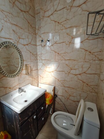 Bathroom in 3 BHK Builder Floor at Indrapuram – for Sale