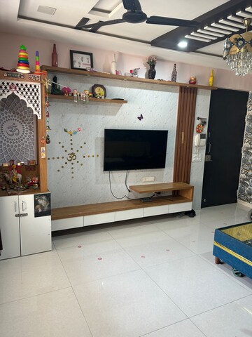 Living Room in 3 BHK Apartment at Sukhwani Palm Breeze, Pimple Saudagar – for Rent