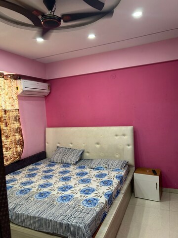 Bedroom in 3 BHK Apartment at Sukhwani Palm Breeze, Pimple Saudagar – for Rent