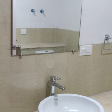 Bathroom in 2 BHK Apartment at Jaypee Greens Pavilion Court, Sector 128 – for Rent
