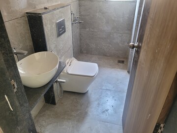 Attached Bathroom in 3 BHK Apartment at Plaza Apartments, Bhosle Nagar – for Rent