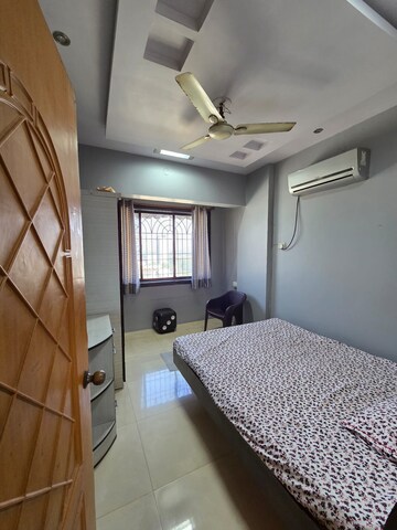 Bedroom in 2 BHK Apartment at Neelkanth Pride CHS, Seawoods – for Rent