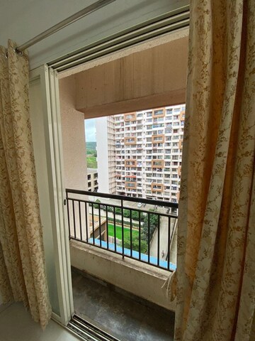 Balcony in 1 BHK Apartment at Puranik Abitante, Bavdhan – for Rent
