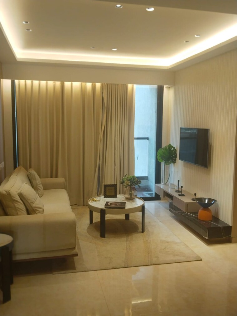 Living Room, dosti-eastern-bay 2 Bedroom 785 Sq.Ft. Apartment In Wadala Mumbai 8369119