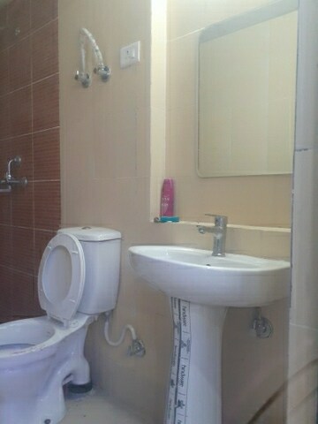 Bathroom in 2 BHK Apartment at Mahagun Mywoods III, Sector 16c Greater Noida – for Rent
