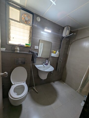 Bathroom in 2 BHK Apartment at Five Star Royal Majestic, Rahatani – for Rent