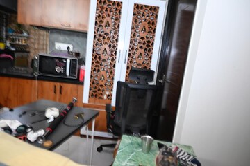 Living Room in 2 BHK Apartment at Trendsquare Ortus Apartment, Hebbal – for Rent