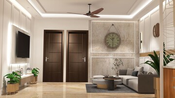 Living Room in 2 BHK Builder Floor at Sonia Vihar – for Sale
