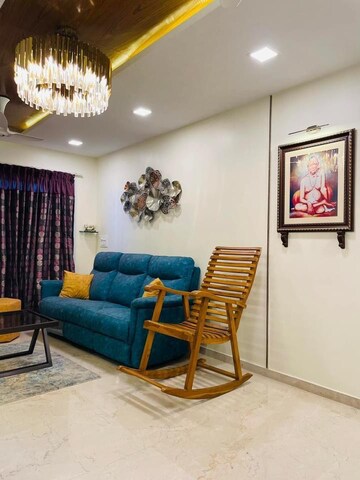 Living Room in 2 BHK Apartment at Ashar Residency, Pokhran Road No Two – for Rent