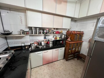 Kitchen in 1 BHK Apartment at Vrindavan CHS Kandivali West, Kandivali West – for Sale