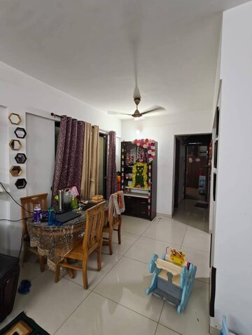 Living Room in 2 BHK Apartment at Nyati Elan, Wagholi – for Rent