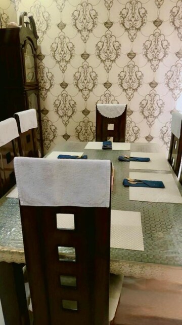 Kitchen in 3 BHK Apartment at Golden Sand Apartments, Dhakoli Village – for Rent