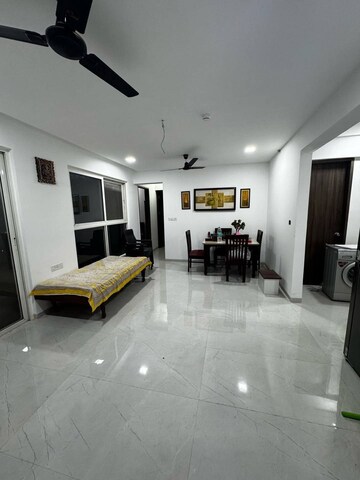 Living Room in 2 BHK Apartment at Goel Ganga Serio, Kharadi – for Rent