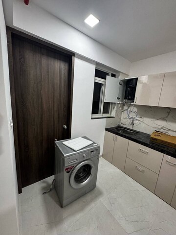 Kitchen in 2 BHK Apartment at Goel Ganga Serio, Kharadi – for Rent