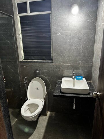 Bathroom in 2 BHK Apartment at Goel Ganga Serio, Kharadi – for Rent
