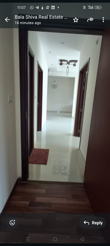 Bathroom in 2.5 BHK Apartment at L&T Raintree Boulevard, Hebbal – for Rent