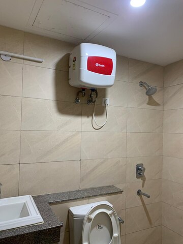 Bathroom in 2 BHK Apartment at Shiv Sai Ozone Park, Sector 86 – for Rent