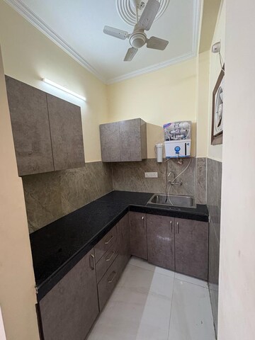 Kitchen in 1 RK Builder Floor at Ansal Sushant Lok I, Sector 43 – for Rent