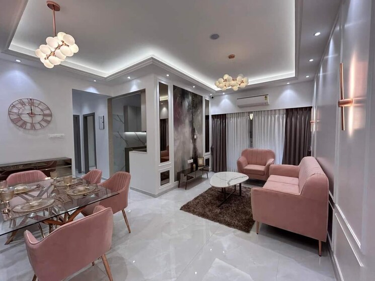 Living Room, chheda-avighna 1 Bedroom 435 Sq.Ft. Apartment In Mira Road East Thane 8369492