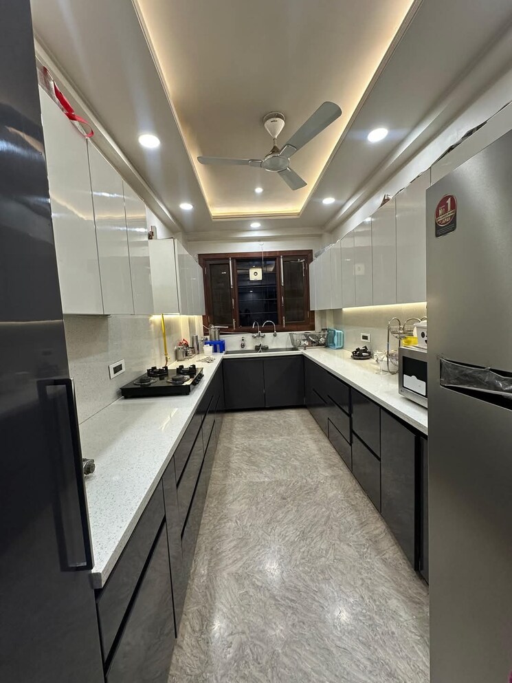 Kitchen, green-wood-city 4 Bedroom 502 Sq.Yd. Builder Floor In Sector 45 Gurgaon 8369516