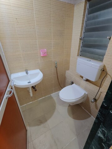 Bathroom in 2 BHK Apartment at DB Orchid Ozone, Dahisar East – for Rent