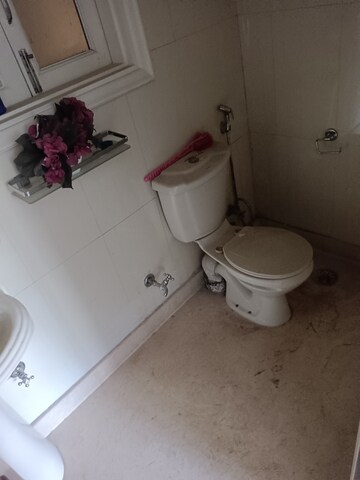 Bathroom in 4 BHK Builder Floor at Soami Nagar – for Rent