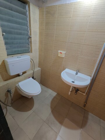 Bathroom in 2 BHK Apartment at DB Orchid Ozone, Dahisar East – for Rent