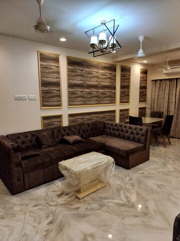 Living Room in 1 BHK Apartment at Divine Heights Bandra West, Bandra West – for Rent