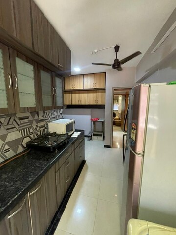 Kitchen in 1 BHK Apartment at Divine Heights Bandra West, Bandra West – for Rent