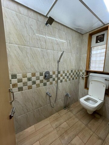 Bathroom in 1 BHK Apartment at Divine Heights Bandra West, Bandra West – for Rent