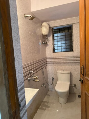 Bathroom in 3 BHK Apartment at Happy Valley, Manpada – for Rent