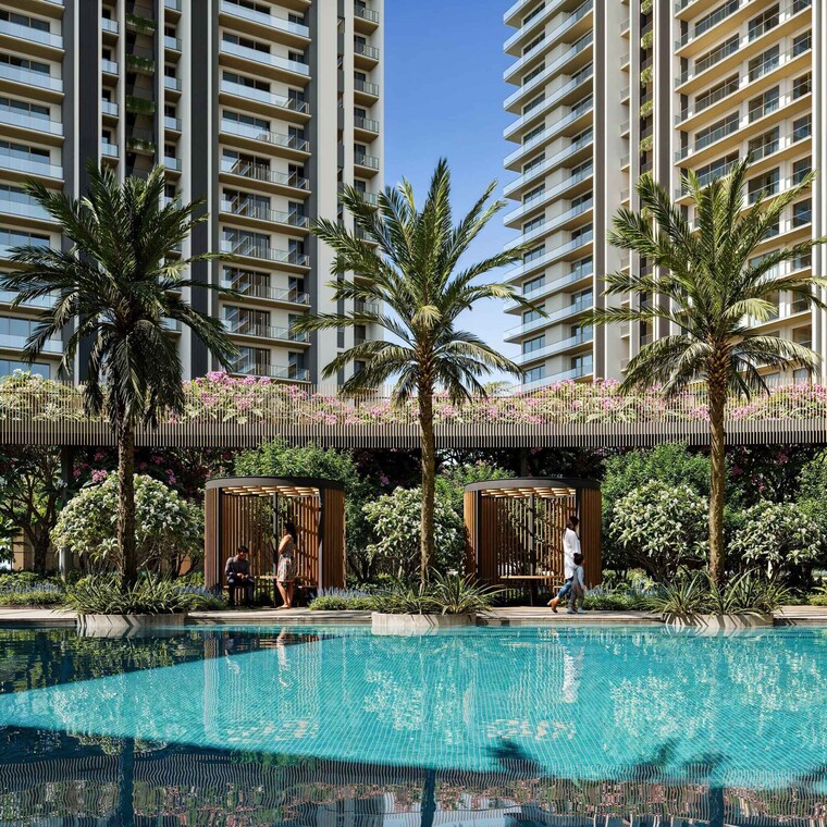 Exterior View, conscient-parq 3 Bedroom 1945 Sq.Ft. Apartment In Sector 80 Gurgaon 8369646